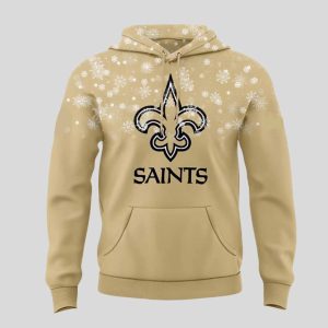 New Orleans Saints Snow 2025 Hoodie