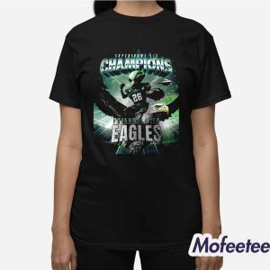Super Bowl LIX Champions 2025 Are Eagles Shirt 3