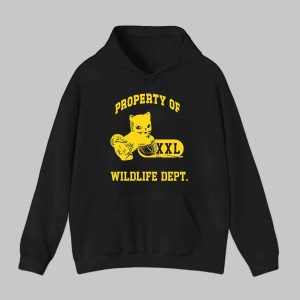 Property Of Wildlife Department Cat Shirt 1 Property Of Wildlife Department Cat Shirt 2