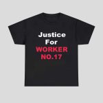 Arkadiy Telegin Justice For Worker 17 Shirt