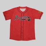 Braves Red Jersey 2025 Giveaway