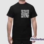He’s Back Trump QR Code Shirt