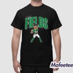Justin Fields New York Caricature Shirt