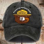 Protect Our National Parks Print Hat