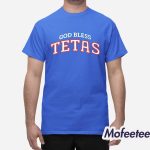 Rangers Nation God Bless Tetas Shirt