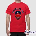 Spencer Strider Stride Or Die Beard Braves Shirt