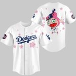 Takashi Murakami World Tour Tokyo Dodgers 2025 Baseball Jersey