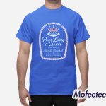 Tom Glavine Pour Larry A Crown For The A Atlanta Baseball Shirt