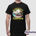 Trump Greeting From The Gulf Of America Shirt