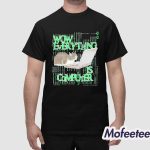 Wow Everything Is Computer Cat Shirt