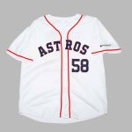 Astros Hunter Brown White Jersey 2025 Giveaway