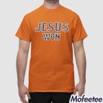 Brett Baty Jesus Won Shirt