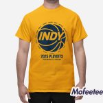 Caitlin Clark Pacers Hype Indy 2025 Playoffs Shirt