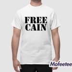 Gerald Meerschaert Wearing Free Cain Shirt