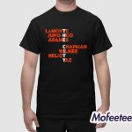 Giants Lamonte Jung-Hoo Adames Chapman Wilmer Heliot Yaz The City Names 2025 Shirt