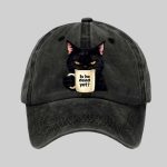 Is He Dead Yet Cat Black Hat