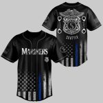 Mariners Law Enforcement Night Baseball Jersey