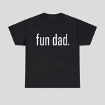 Mike Goodwin Wearing Fun Dad Shirt