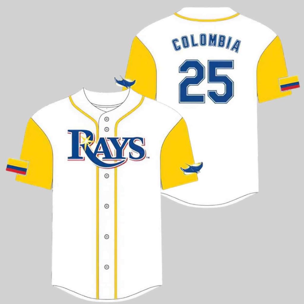 Rays Colombian Heritage Jersey 2025 Giveaway 1