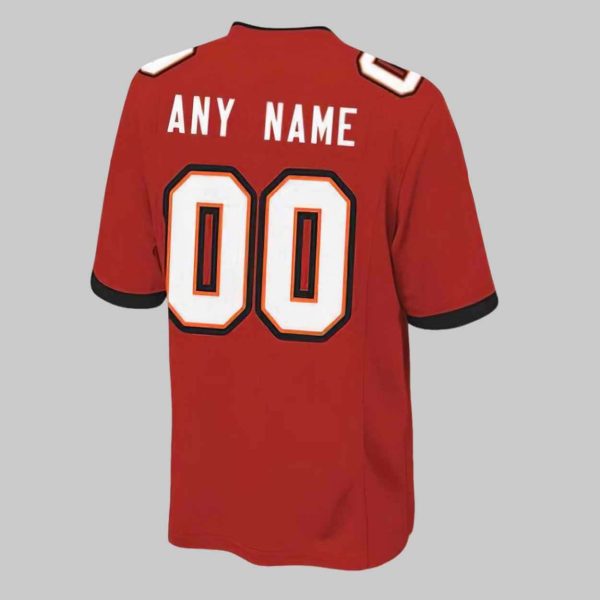 Buccaneers Celebrate The Legacy of 50 Seasons Red Football Jersey