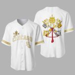 Chicago White Sox Pope Leo XIV 2025 Baseball Jersey
