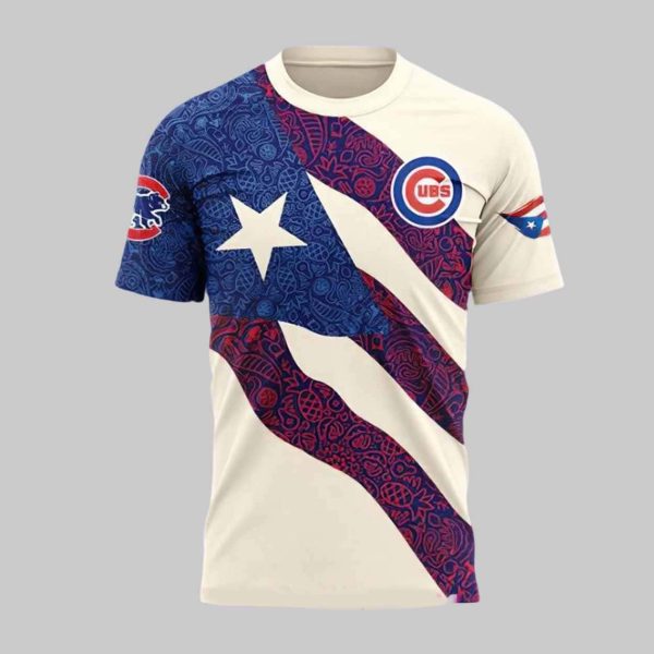Cubs Puerto Rican Heritage 2025 Shirt