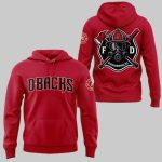 Diamondbacks Firefighter Appreciation Night Hoodie 2025