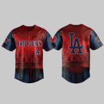 Dodgers And Stranger Things Night Game 2025 Jersey
