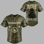 Dodgers Armed Forces Day Thank You For Your Service 2025 Jersey