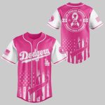 Dodgers Pink Out The Park 2025 Jersey