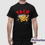 Funny Taco Trump Always Chickens Out Shirt