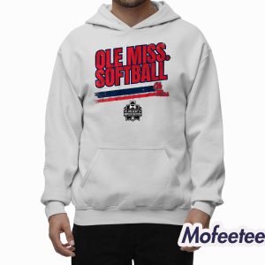 Ole Miss Softball Womens College World Series Stripe Shirt 2
