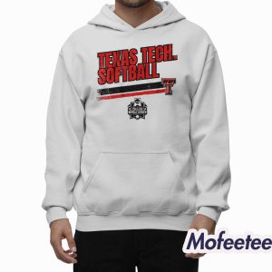 Texas Tech Softball Womens College World Series Stripe Shirt 2