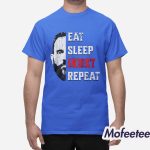 Jack Smith Eat Sleep Indict Repeat Funny Meme Shirt
