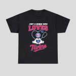 Just A Nurse Who Loves Twins Heart Hands Shirt