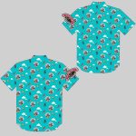 Mariners Hot Dogs From Heaven Button Up Hawaiian Shirt 2025 Giveaway