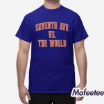 New York Basketball Seventh Ave Vs The World Shirt