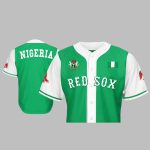 Red Sox Nigerian Celebration Jersey 2025 Giveaway