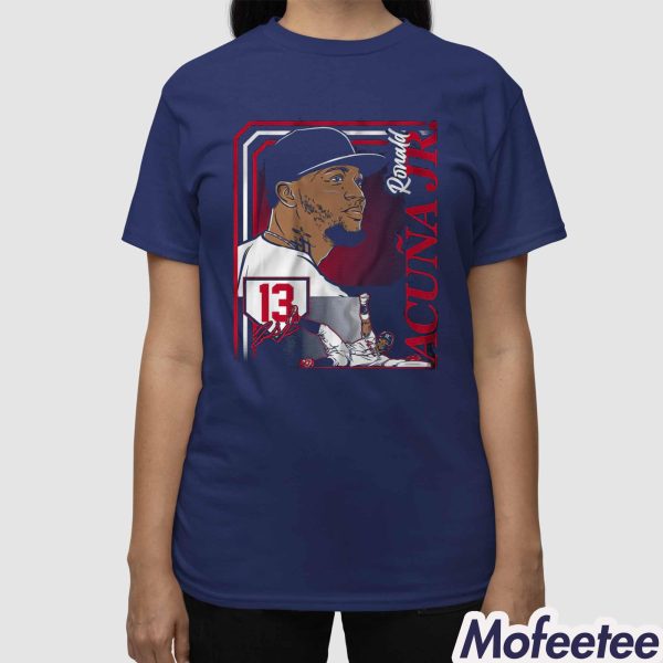 Ronald Acuna Jr Collage Frame Braves Shirt