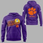 Tigers 2025 ACC Softball Conference Tournament Champions Hoodie