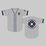 Tigers First Responders Jersey 2025 Giveaway