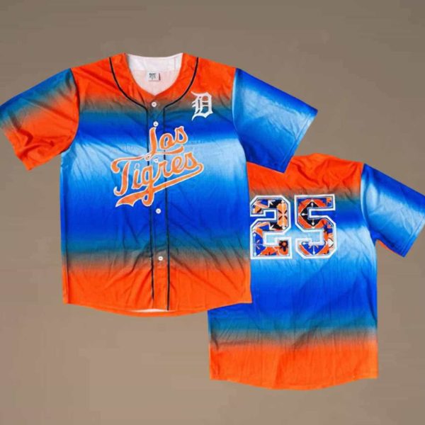 Tigers Hispanic Heritage Jersey 2025 Giveaway