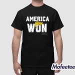 Trump America Won Walkaway Shirt