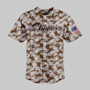 Clippers OT Sports 2025 Special Camo Baseball Jersey 2