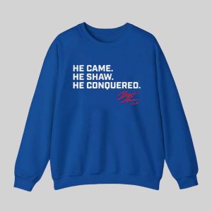 Chicago Baseball Matt Shaw He Came He Shaw He Conquered Shirt 3