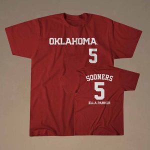 Oklahoma Softball Ella Parker 5 Shirt 2