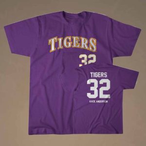 LSU Baseball Kade Anderson 32 Shirt 1 LSU Baseball Kade Anderson 32 Shirt 2