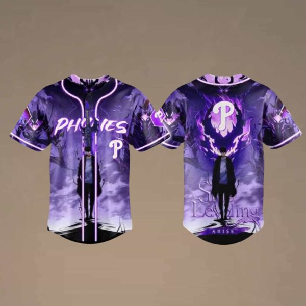 2025 Phillies Solo Leveling Jersey