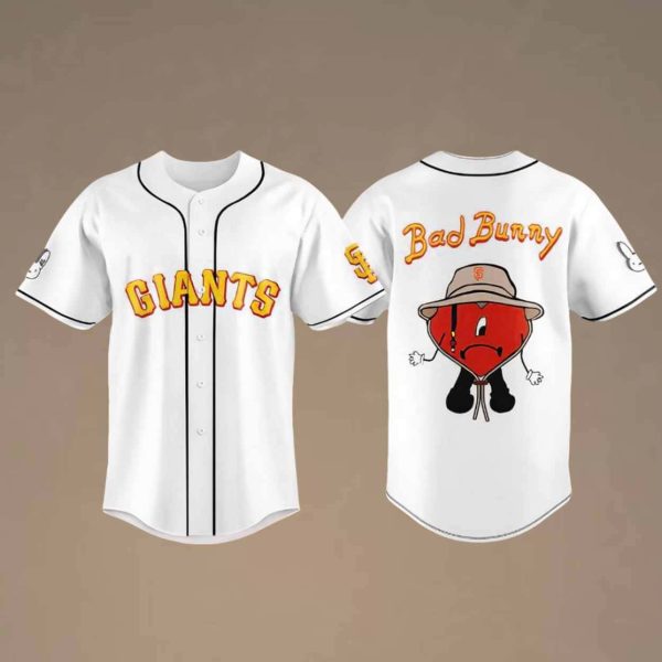 2025 SF Giants Bad Bunny Jersey
