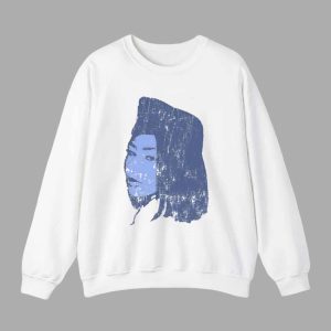 Portrait Burning Blue Shirt 3